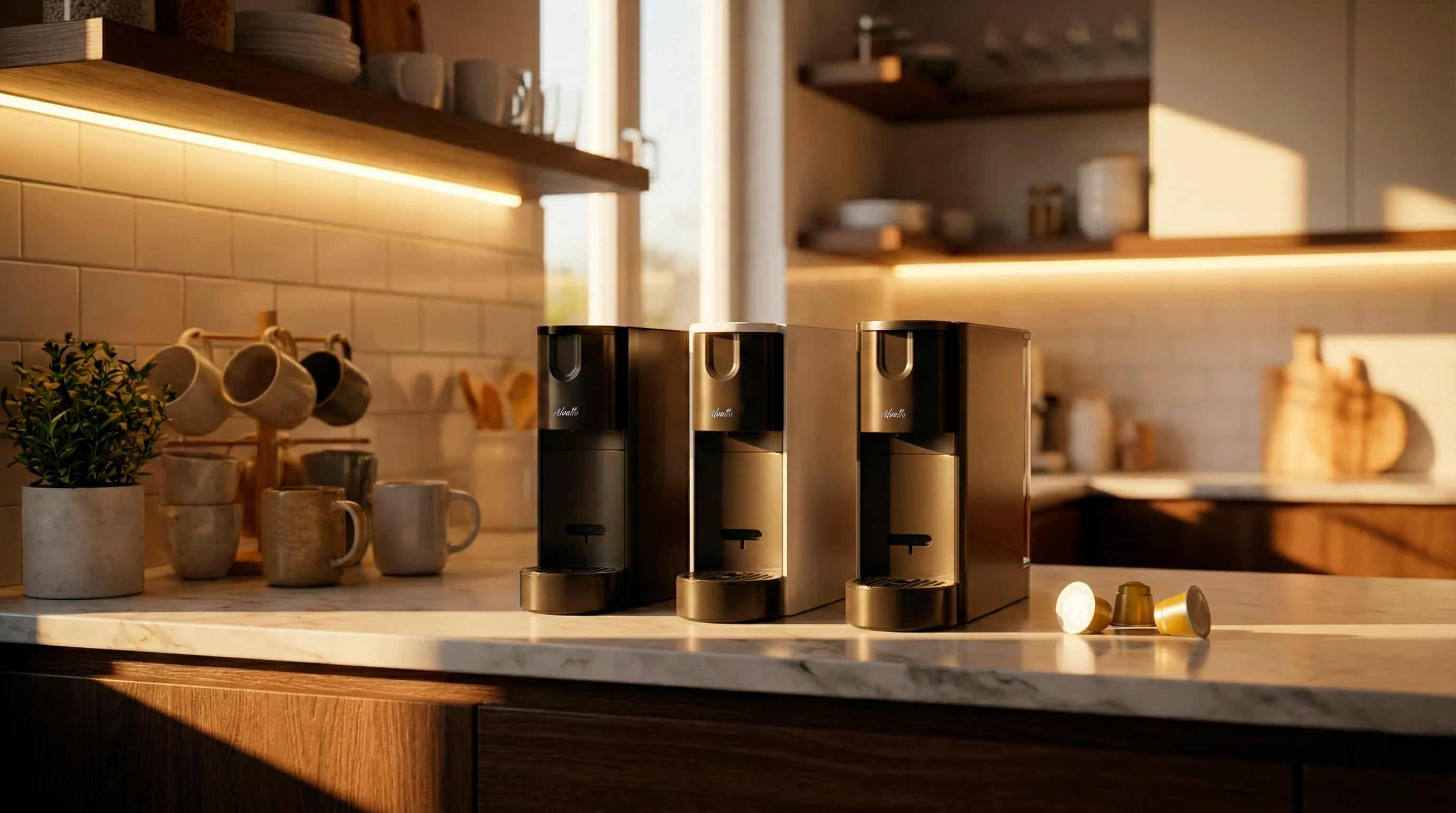 Альватто Соло: Самая узкая кофемашина шириной 8 см