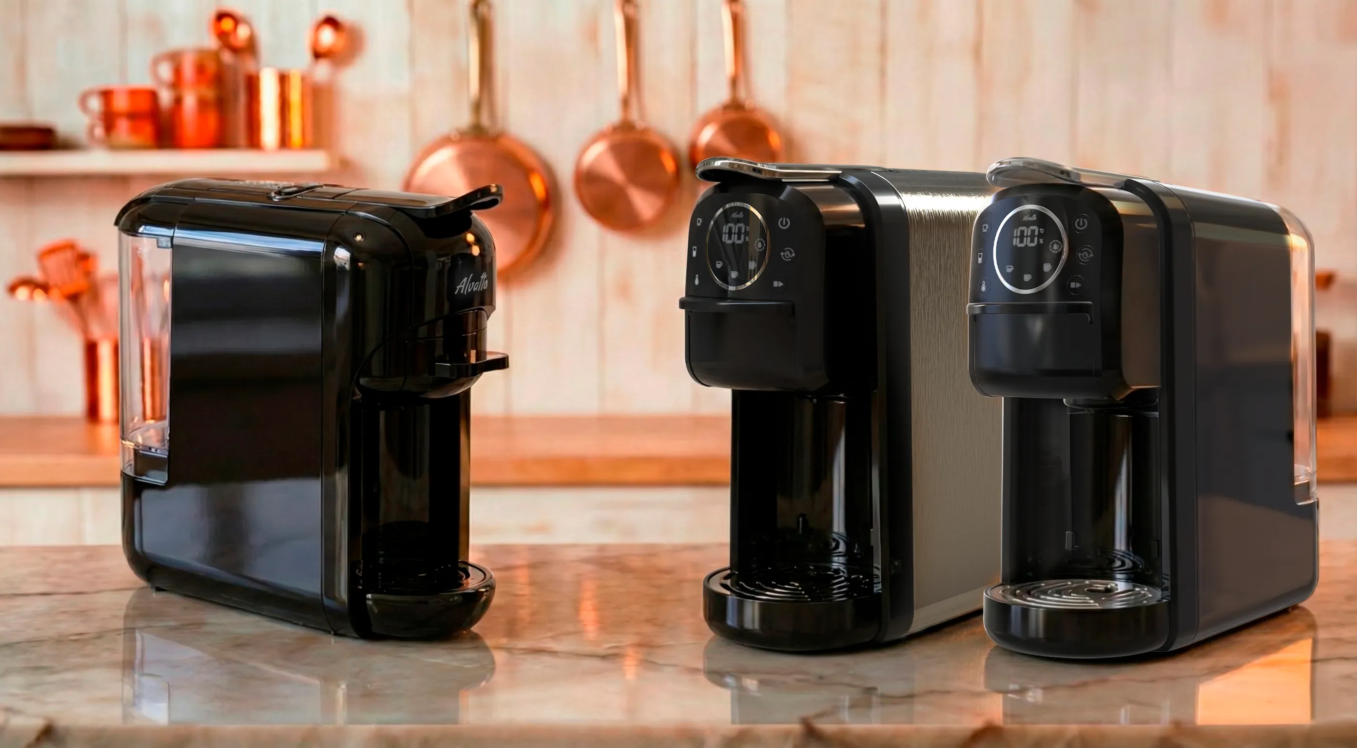 Сравнение кофемашин Альватто Прима и Прима Про