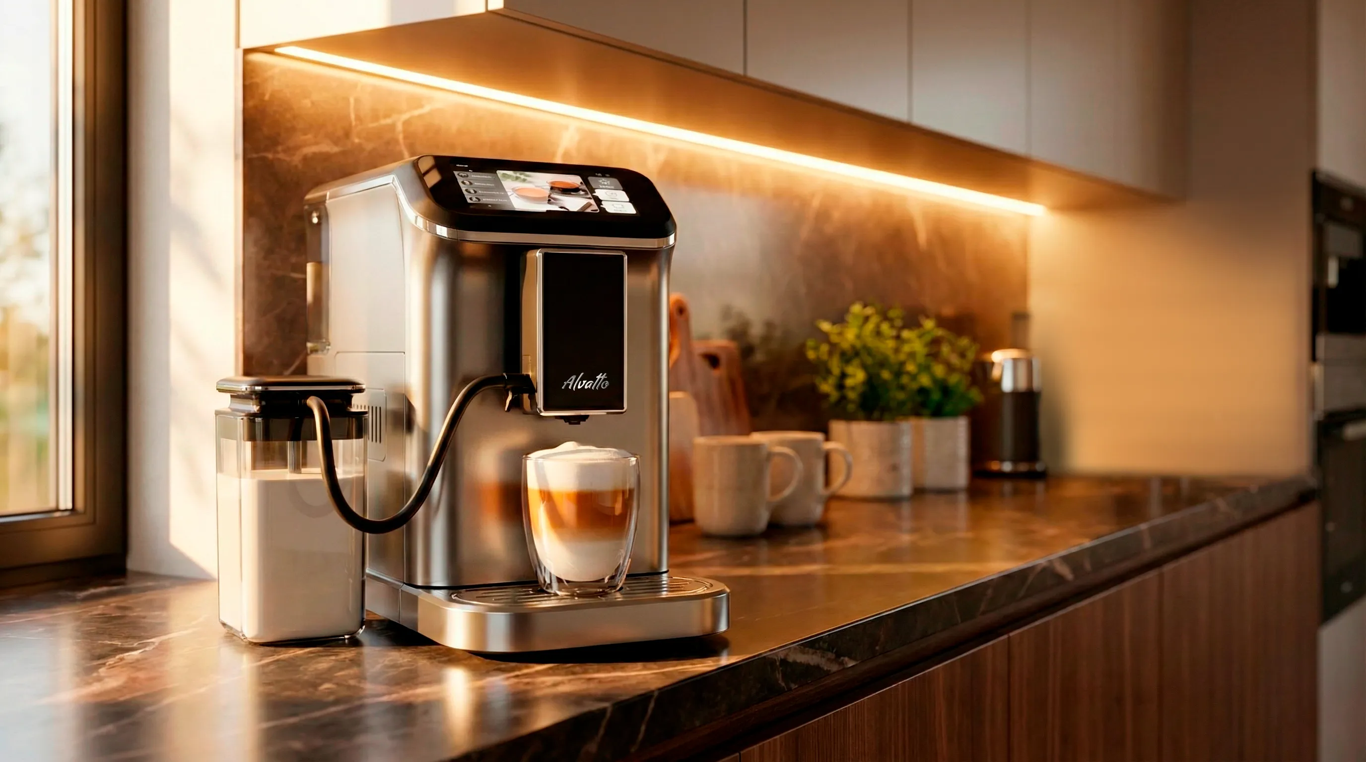Автоматическая зерновая кофемашина Альватто Симфония