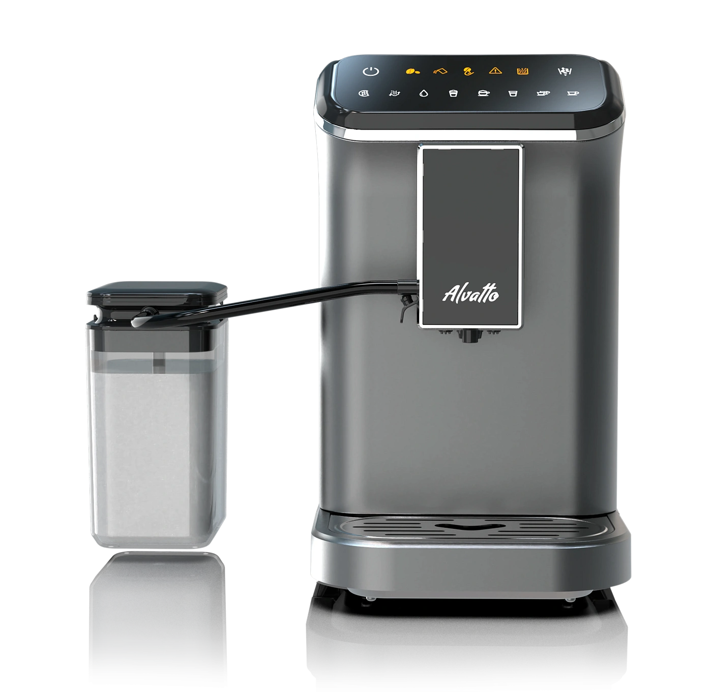 Автоматическая кофемашина Альватто Ария с автокапучинатором и кофемолкой, 20 бар
