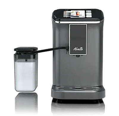 Автоматическая кофемашина Альватто Симфония с автокапучинатором и сенсорным дисплеем, 20 бар